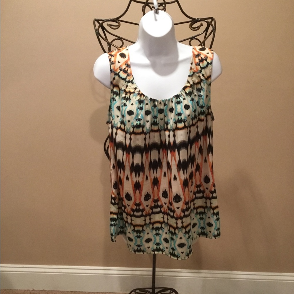 Multicolor Sleeveless Women's Top